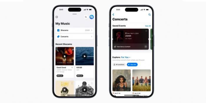 С новым обновлением в Shazam появятся рекомендации «Концерты»: ближайшие концерты у вас в телефоне