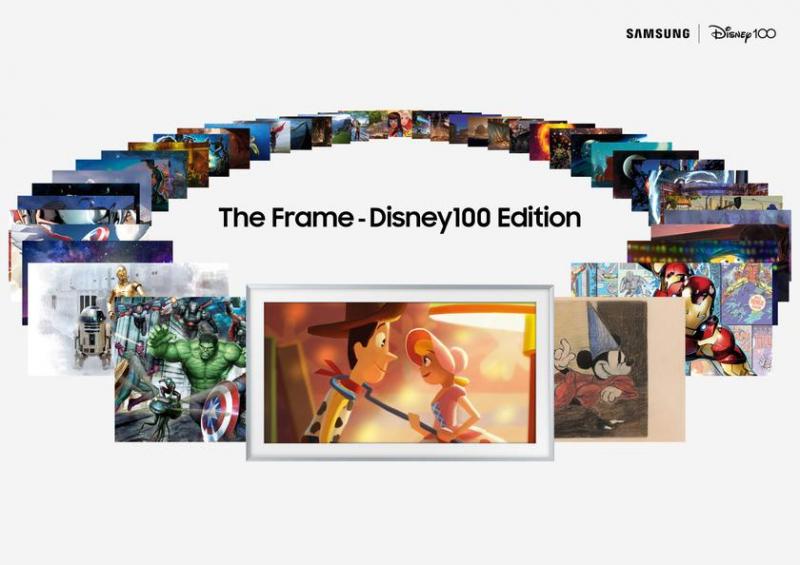 Samsung вернула в продажу телевизоры The Frame TV Disney 100 Edition с экранами 55, 65 и 75 дюймов