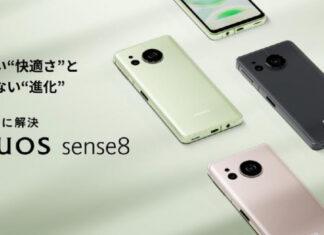 Sharp Aquos Sense 8 – Snapdragon 6 Gen 1, 180-Гц дисплей IGZO OLED, NFC, 50-МП камера и защита от воды IP68 по цене $415