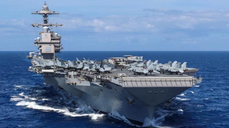 США расширили размещение ударной группы в восточном Средиземноморье во главе с крупнейшим в мире авианосцем USS Gerald R. Ford стоимостью более 13 миллиардов долларов