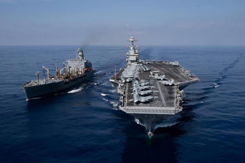 США расширили размещение ударной группы в восточном Средиземноморье во главе с крупнейшим в мире авианосцем USS Gerald R. Ford стоимостью более 13 миллиардов долларов