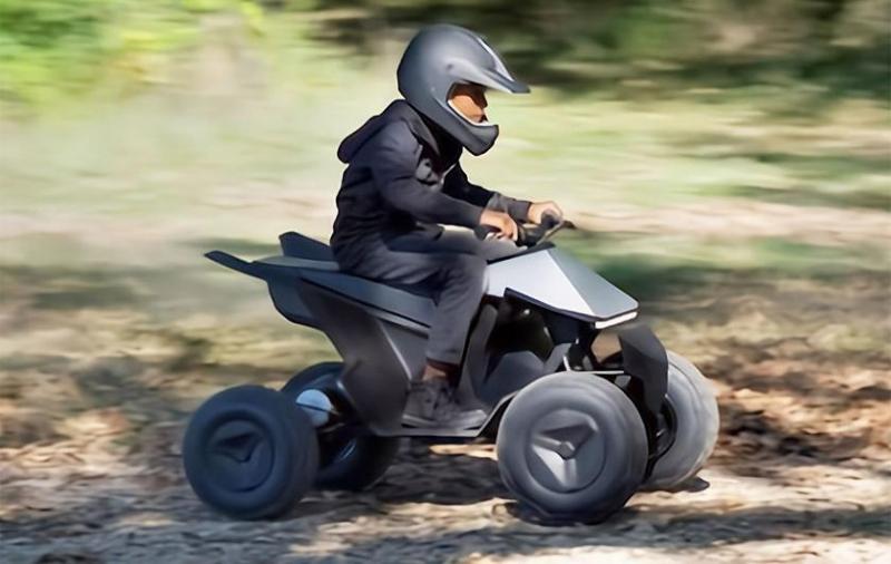 Tesla запускает продажи запрещенного в США детского квадроцикла Cyberquad for Kids в Европе