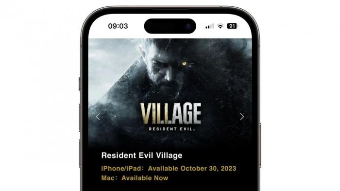 Хэллоуинский ужас: Resident Evil Village выпущен на моделях iPhone 15 Pro, а также на iPad Air и iPad Pro с чипом M1 и более поздних версиях со скидкой 60