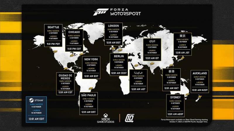 Выбирайте сами: разработчики Forza Motorsport опубликовали список из 500 автомобилей, которые будут доступны в игре, и указали точные сроки выхода гоночного симулятора в разных регионах