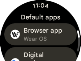 Wear OS 4 имеет встроенный браузер, но им не воспользуешься