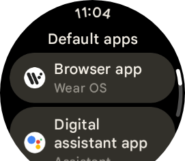 Wear OS 4 имеет встроенный браузер, но им не воспользуешься