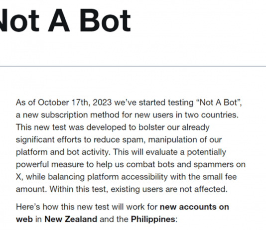 X Twitter будет платным, бесплатным останется режим чтения – тестирование режима уже началось