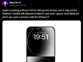 Apple тестирует iPhone 16 Pro с вырезом, сделанным перфоратором, вместо Dynamic Island – инсайдеры