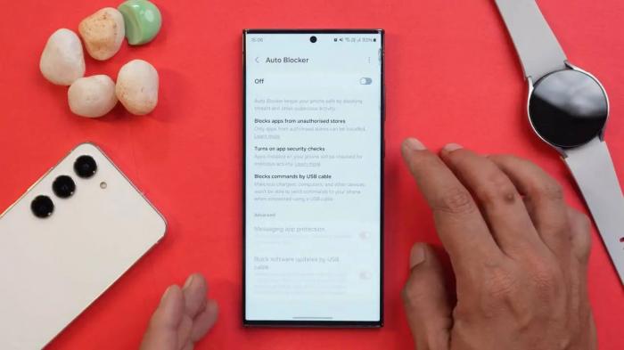 Автоматическая блокировка – никаких вредоносных программ! Samsung выпустила новый инструмент безопасности с One UI 6