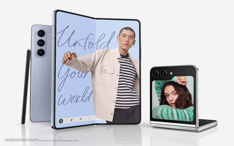 Больше, чем Galaxy Fold 5 и Galaxy Flip 5: складные смартфоны Galaxy Fold 6 и Galaxy Flip 6 будут иметь большие экраны