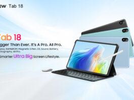 Большой 2K экран всего за 199$ в планшете — Blackview Tab 18 готовится к выходу