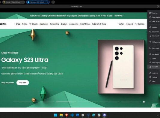 Браузер Samsung Internet вышел на ПК с Windows – однако кажется, они на него серьезно не рассчитывают