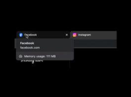 Chrome на настольных платформах, таких как Mac, Windows, теперь показывает «Использование памяти»