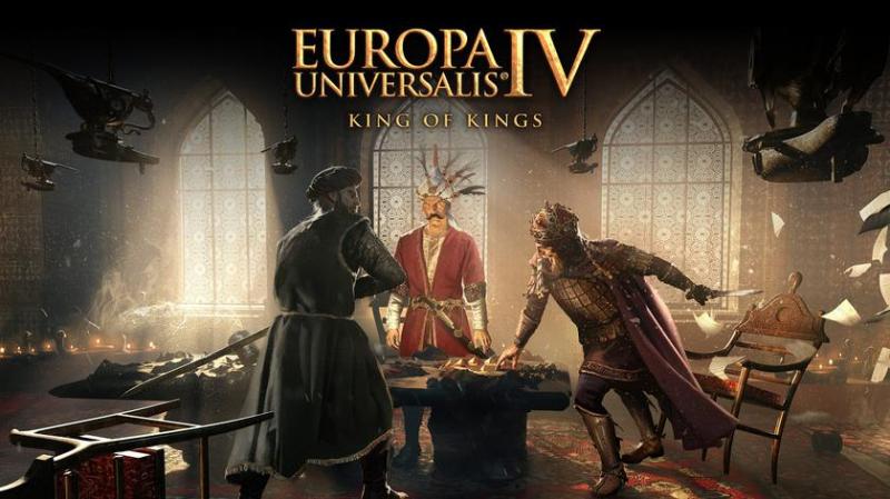 Для популярной исторической стратегии Europa Universalis IV выпущено крупное расширение King of Kings и бесплатное обновление Byzantium