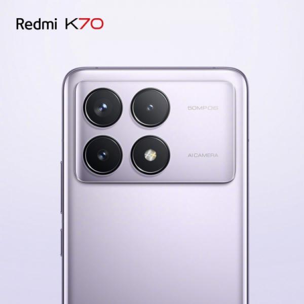 Два необычных цвета обычного Redmi K70, параметры камеры и экрана