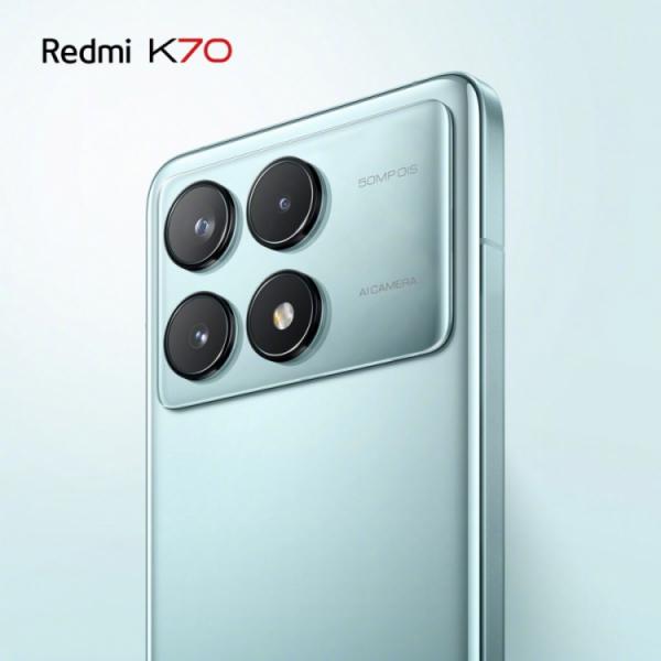 Два необычных цвета обычного Redmi K70, параметры камеры и экрана