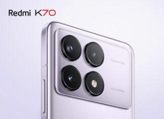 Два необычных цвета обычного Redmi K70, параметры камеры и экрана