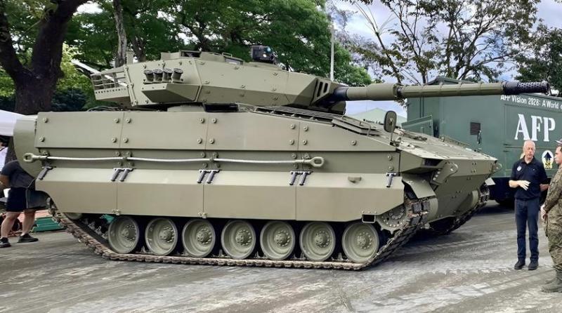 Elbit Systems передала филиппинской армии новую партию легких танков Sabrah