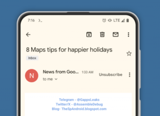 Google тестирует удобную кнопку отписки в Gmail для Android