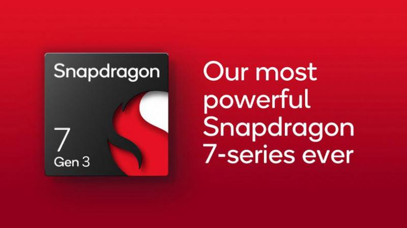 Инсайдер: Qualcomm готовится выпустить Snapdragon 7 Gen 3, чип будет не таким мощным, как Snapdragon 7+ Gen 2