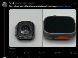 Интересный прототип Apple Watch Ultra попал в сеть: согласно документам FCC, компания Apple экспериментировала с темной керамической задней крышкой