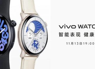 Известны некоторые детали о Vivo Watch 3: смарт-часы нового поколения с BlueOS и искусственным интеллектом, который будет представлен 13 ноября