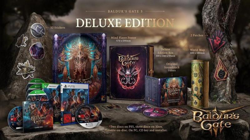 Larian Studios представила Baldur's Gate III Deluxe Edition: коллекционеры будут в восторге!