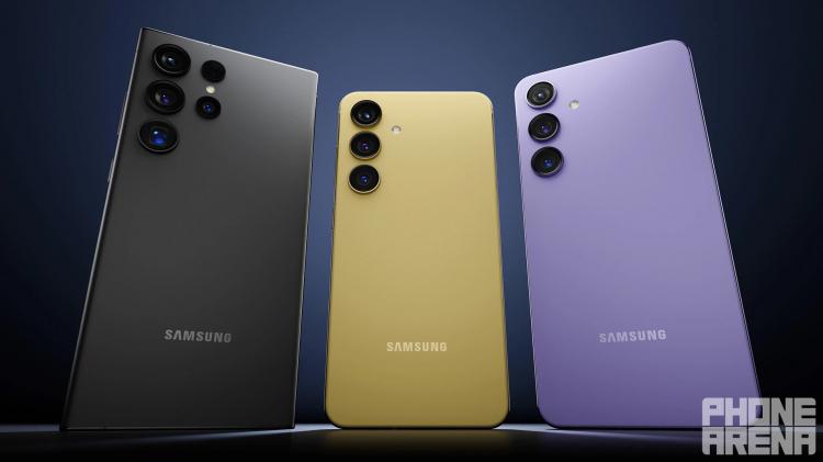 Множество качественных рендеров Samsung Galaxy S24, S24+ и S24 Ultra на основе доступной информации