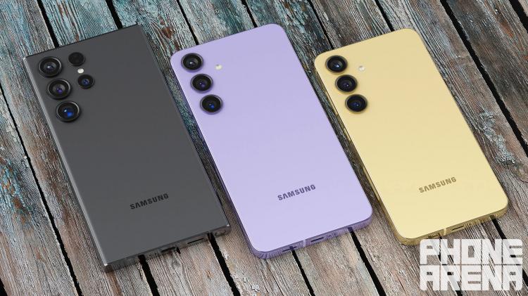 Множество качественных рендеров Samsung Galaxy S24, S24+ и S24 Ultra на основе доступной информации