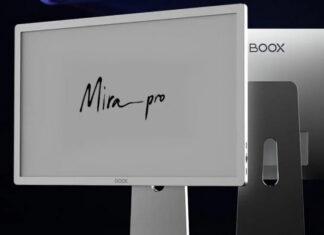 Onyx Boox представила обновлённую версию Mira Pro: 25.3-дюймовый монитор с E-Ink экраном и встроенной подсветкой