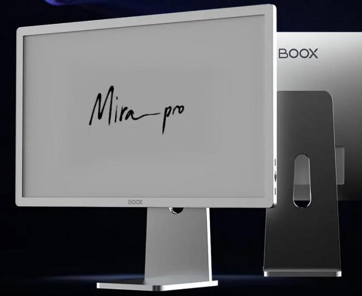 Onyx Boox представил обновленную версию Mira Pro: 25,3-дюймовый экран с E-Ink экраном и встроенной подсветкой