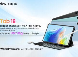 Первые 500 по суперцене 11.11! Дебют Blackview Tab 18, большого и мощного 12” планшета во всем мире от $184