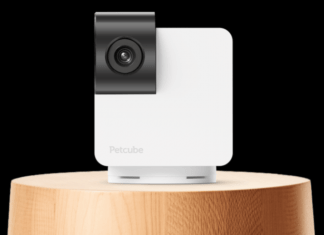 Petcube Cam 360: камера для наблюдения за домашними животными с вращением на 360°, ночным режимом и двусторонней связью