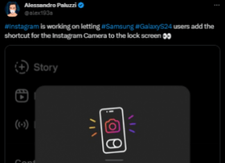 Пользователи Samsung Galaxy S24 смогут открывать камеру Instagram с экрана блокировки