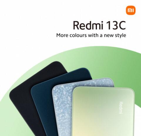 Redmi планирует вскоре выпустить Redmi 13C: компания разместила официальный тизер, на котором изображены все цвета будущей новинки!