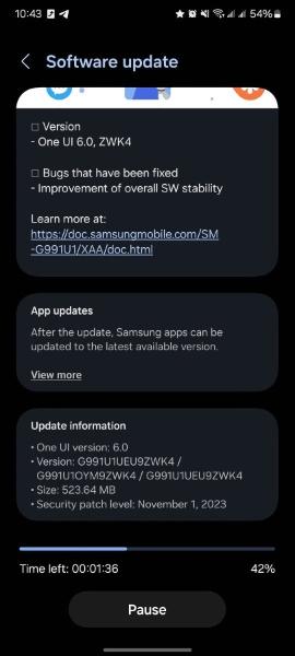 Samsung выпустила третью бета-версию Android 14 (One UI 6) для Galaxy S21, Galaxy S21+ и Galaxy S21 Ultra