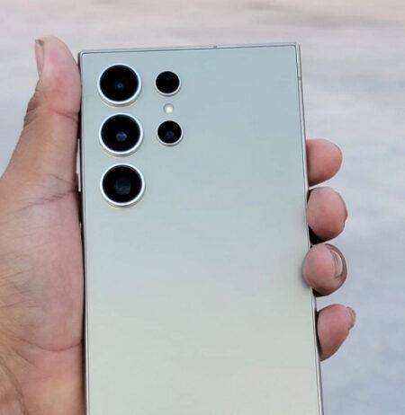 В сети появились первые живые изображения Samsung Galaxy S24 Ultra