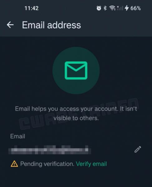 Проверка электронной почты WhatsApp на Android получила расширенную бета-версию