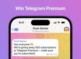 Выигрывай Telegram Premium! В приложении Telegram запустили функцию розыгрышей.