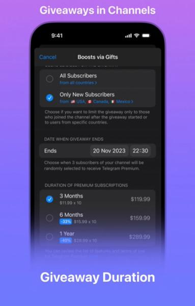 Выиграйте Telegram Премиум! В приложении Telegram заработала функция рисования.