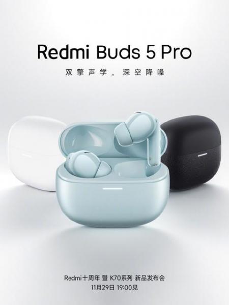 Xiaomi готовится выпустить умные часы Redmi Watch 4 и беспроводные наушники Redmi Buds 5 Pro