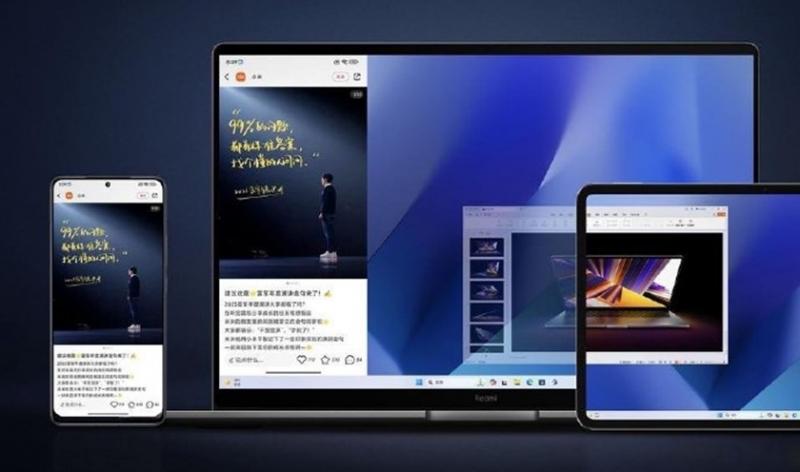Xiaomi раскрыла возможность совместного использования смартфонов Redmi K70 и ноутбуков Redmi Book 2024 с HyperOS