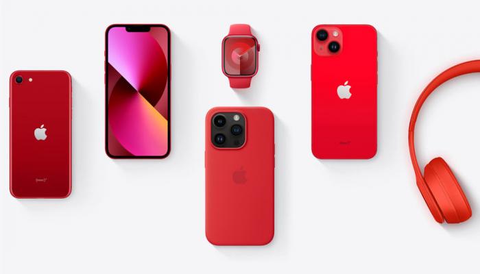 Apple выпустила новые Apple Watch Series 9 в (продукт) красном цвете