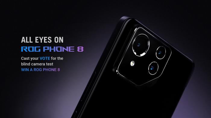ASUS продемонстрировала камеры ROG Phone 8, а в сети появились рендеры