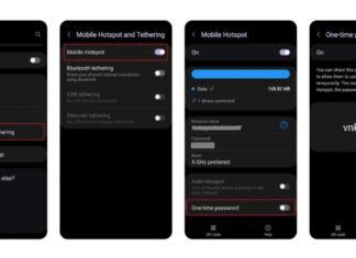 Больше никаких хлопот с паролями: One UI 6 добавляет одноразовые пароли для мобильных хот-спотов