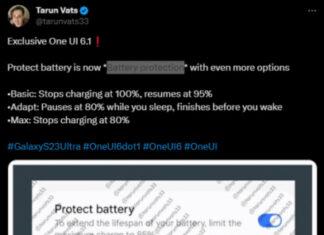 Будущее обновление One UI 6.1 поможет батареям Samsung прослужить дольше