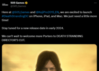 Дата релиза Death Stranding откладывается для iPhone, iPad и Mac на 2024 год