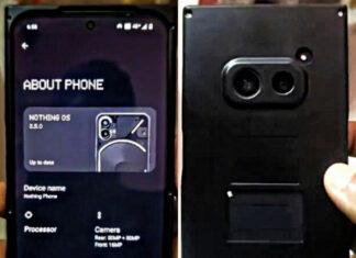 Инженерный образец Nothing Phone (2a) в чехле с двойной камерой 50 Мп уже в сети