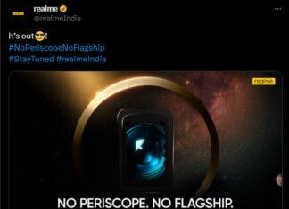 Компания Realme дразнит новым смартфоном с перископной камерой