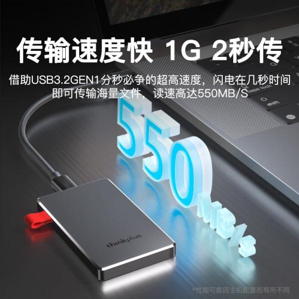 Lenovo представила портативный SSD ThinkPlus емкостью до 1 ТБ и ценой от $55